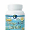 Omega 3-6-9 Junior - Lemon - 90 capsules