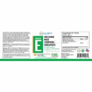 Alternative view of Unique E Mixed Tocopherols Concentrate Softgels - 90 softgels