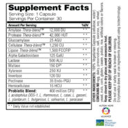 Alternative view of Digest + Probiotics - 30 capsules