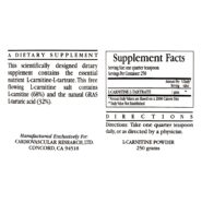Alternative view of L-Carnitine Powder - 250 grams