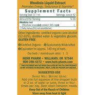 Alternative view of Rhodiola - 1 ounce