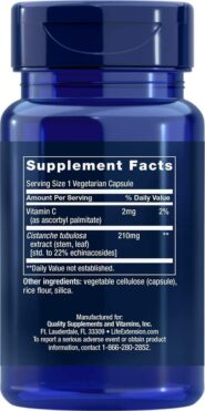 Standardized Cistanche - 30 capsules - Image 2