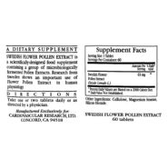 Alternative view of Swedish Flower Pollen 63mg - 60 tablets