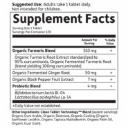 Alternative view of mykind Organics Extra Strength Turmeric Inflammatory Response - 120 tablets