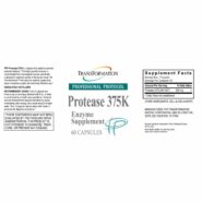 Protease 375K 60c - 60 capsules - Image 2