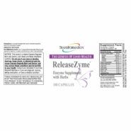 Alternative view of ReleaseZyme 100c  - 100 capsules