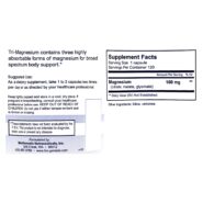 Alternative view of Tri-Magnesium - 120 capsules
