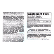 Alternative view of L-Glutamine 1000mg - 120 capsules