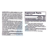Alternative view of Vitamin A 25,000 IU - 100 softgels