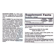 Alternative view of Vitamin D3 2,000IU - 120 softgels