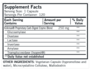 Alternative view of Carb Digest™ with Isogest® - 120 capsules