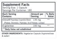Alternative view of EnZymAid™ Multi-Enzyme Complex - 180 capsules
