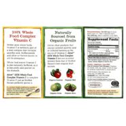 Alternative view of Alive! Organic Vitamin C - 120 capsules