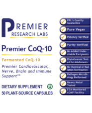 CoQ-10, Premier - 50 capsules - Image 3