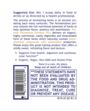 Alternative view of Fermented Turmeric Plus, Premier - 4.7 ounces