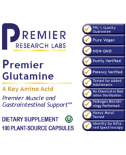 Glutamine, Premier 100 caps - Image 3