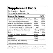 Alternative view of B-Complex, BioActive Timed Release - 60 tablets