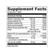 Alternative view of Biotin Forte 3mg with Zinc  - 60 tablets