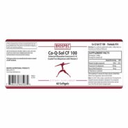 Alternative view of Co-Q-Sol 100 CF - 60 softgels