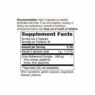 Alternative view of Vitamin C 500mg with Bioflavonoids - 100 capsules