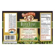 Alternative view of Olive Leaf Complex Throat Spray Peppermint - 1.5 ounces