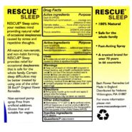 Alternative view of Rescue Sleep - 7 milliliters
