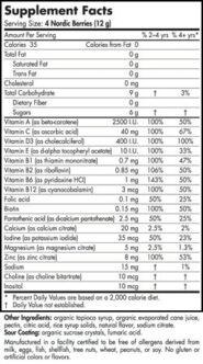 Alternative view of Nordic Berries - 120 gummies