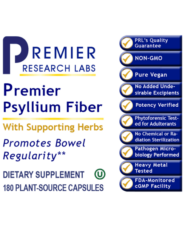 Alternative view of Psyllium Fiber, Premier - 180 capsules