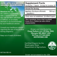 Alternative view of Agarikon (Fomitopsis officinalis) - 60 capsules