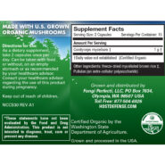 Alternative view of Cordyceps (Cordyceps Militaris) - 30 capsules