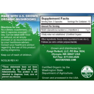 Alternative view of Reishi (Ganoderma lucidum) - 30 capsules