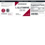 L-Glutamine 250 mg Capsules - Hypo 250 ct - Image 3