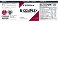 B-Complex with CoEnzymes Pro-Support - Hypoallergenic - 200 capsules - Image 3