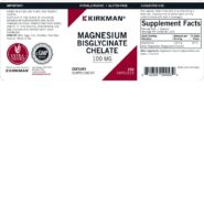 Magnesium-Bisglycinate Chelate - Hypoallergenic - 250 capsules - Image 3