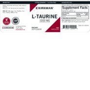 L-Taurine 1000 mg Capsules - Hypo 100 ct - Image 3