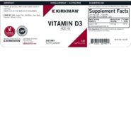 Vitamin D-3 400 IU Capsules - Hypo 120 ct - Image 3