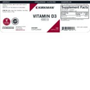 Vitamin D-3 4000 IU Capsules - Hypo 120 ct - Image 3