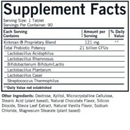 Alternative view of Children’s Chewable Pro-Bio Gold™ Chocolate Wafers 90 ct