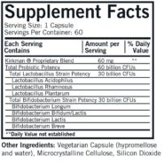 Alternative view of Lacto/Bifido 8-Strain Probiotic - 60 capsules