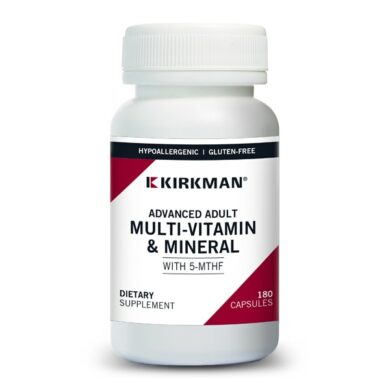 Advanced Adult Multi-Vitamin/Mineral - with 5-MTHF Hypoallergenic 180ct