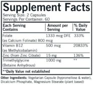 Alternative view of Glutathione Assist Capsules - Hypo 120 ct