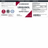 Ubiquinol 100 mg Super CoQ10 - 60 softgels - Image 3
