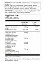 Alternative view of Total Cleanse Uric Acid - 60 vegcaps
