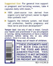 Phyto-Iron, Premier - 120 capsules - Image 4