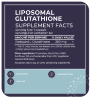 Alternative view of Liposomal Glutathione - 60 capsules