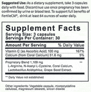 FertileCM Cervical Mucus Supplement - 90 capsules - Image 3