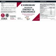 Alternative view of Mushroom Energy & Endurance - 120 capsules