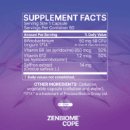 Alternative view of ZenBiome Cope - 60 CAPS