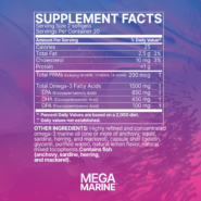 Alternative view of MegaMarine - 60 softgels
