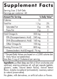 Omega Woman - Lemon - 120 capsules - Image 3
